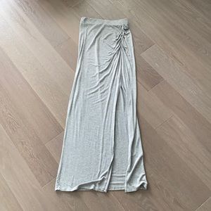 2/$12 High slit maxi skirt